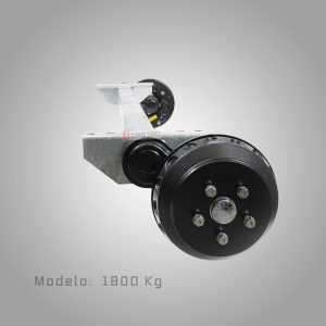 Eje para 1800 Kg con freno